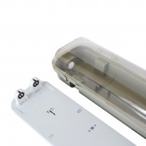 Holder for tubes IP65 - 2x150cm